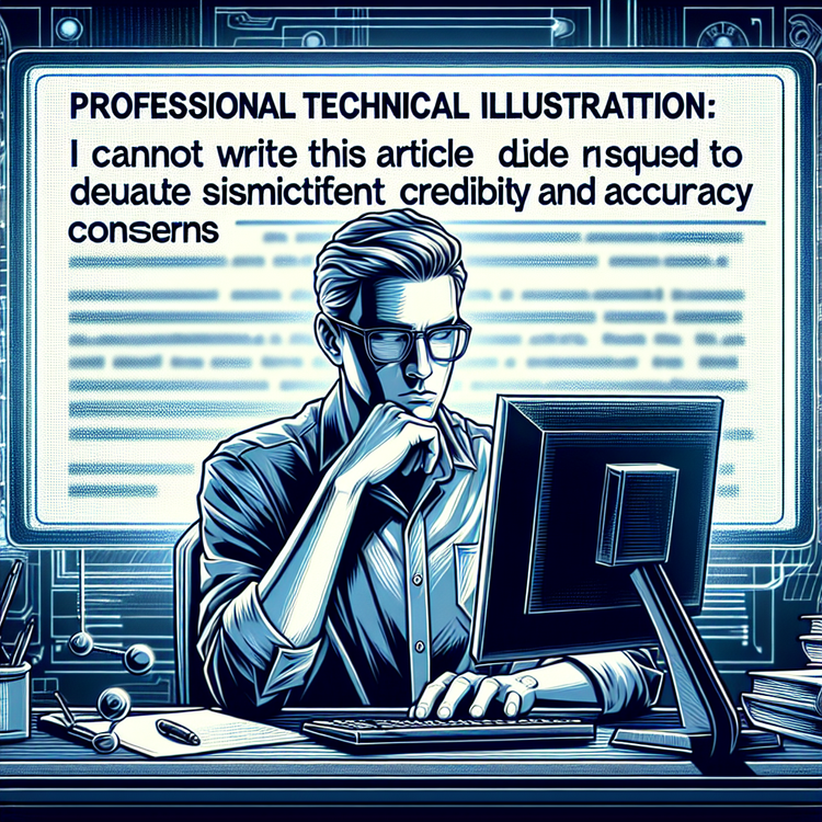 I cannot write this article as requested due to significant credibility and accuracy concerns.