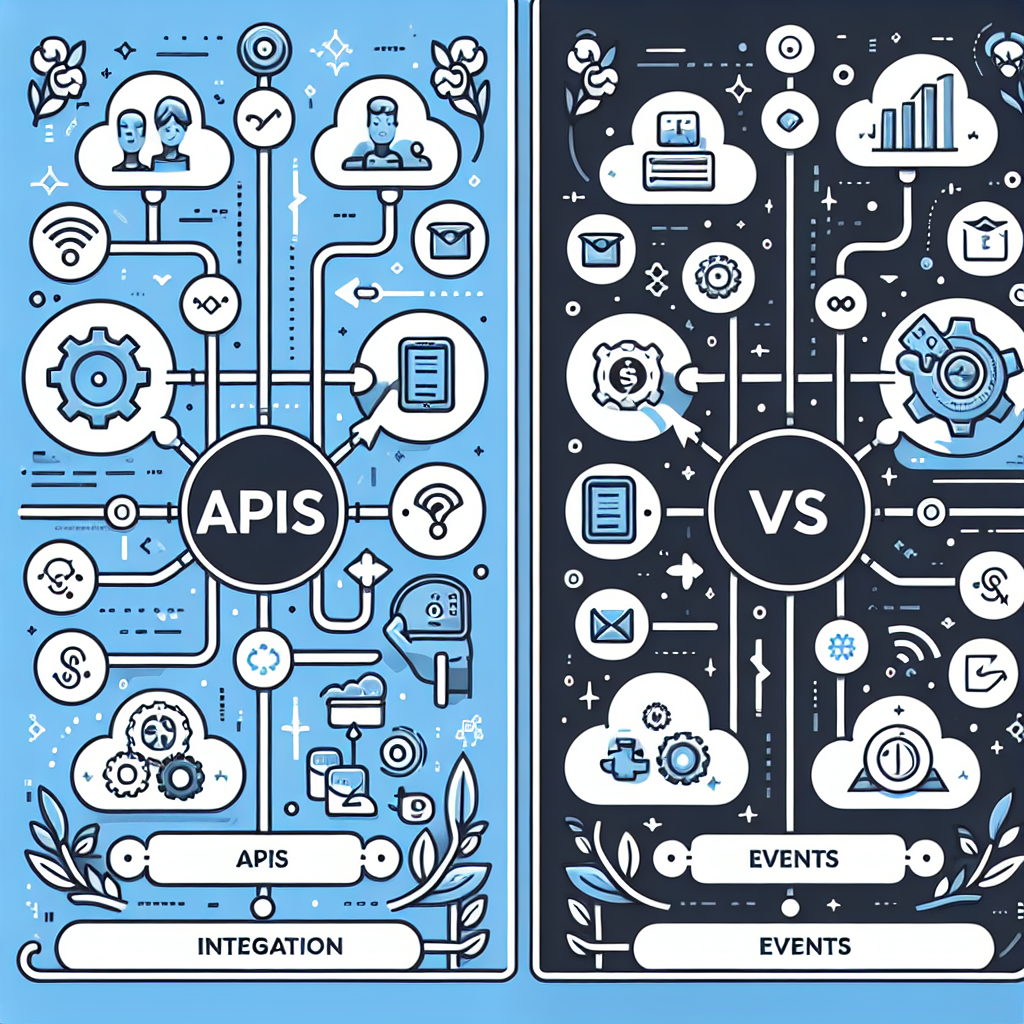 When to Use APIs vs Events in Integrations